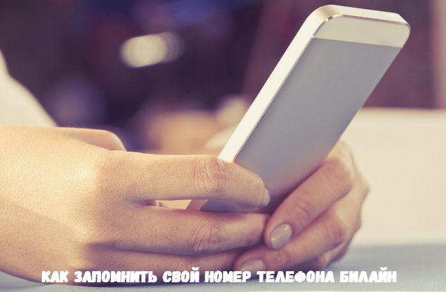 Как запомнить свой номер телефона Билайн Как запомнить свой номер телефона Билайн