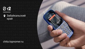 Кнопочный телефон с 3G для Теле2