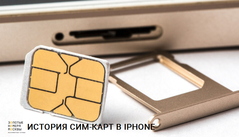 История используемых сим-карт в iPhone