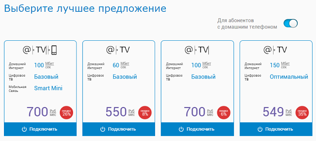 Тарифные планы мгтс москва