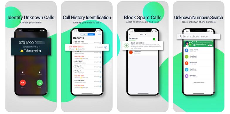 Приложение для определения номеров Whoscall