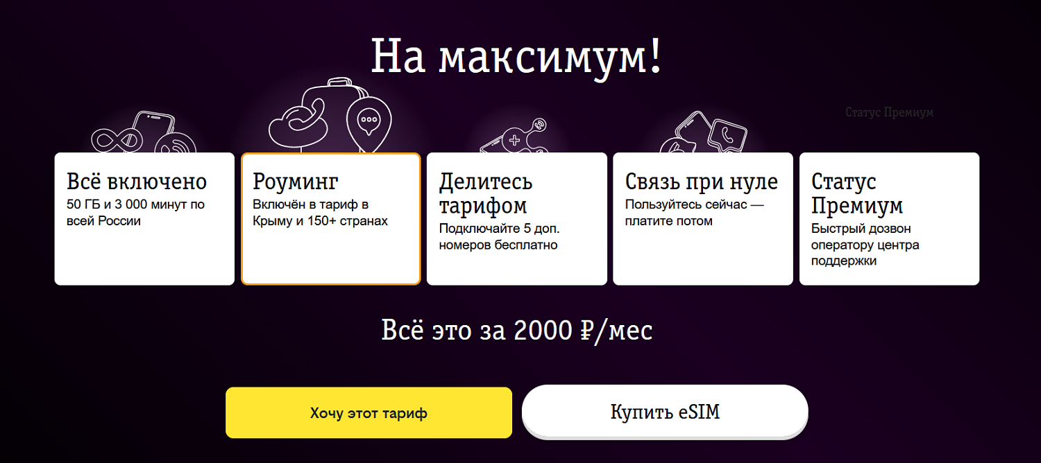 Безлимитные тарифы в 2024 году