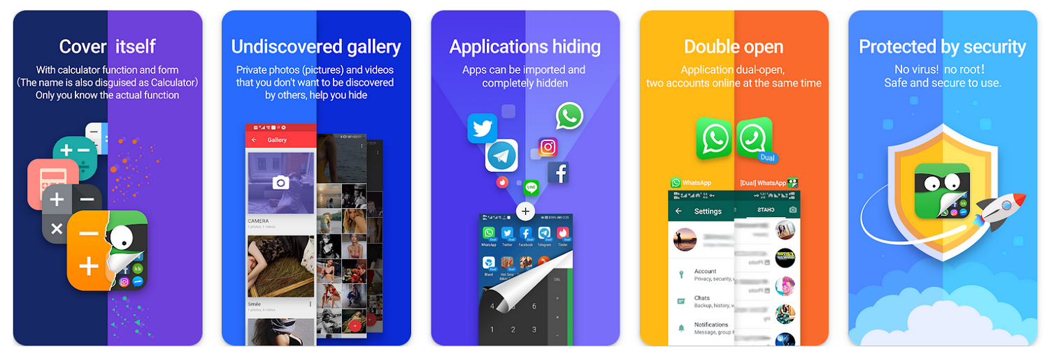 Приложение App Hider для Android<br>