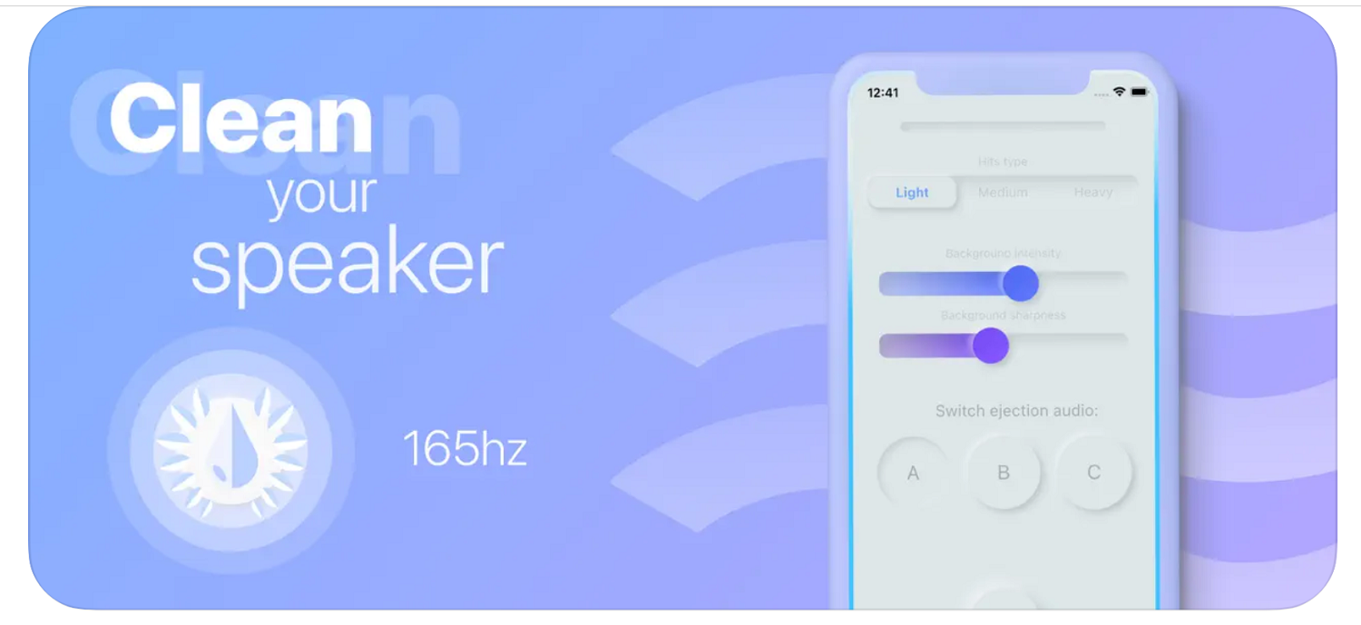 Приложение для чистки динамика на iPhone<br>