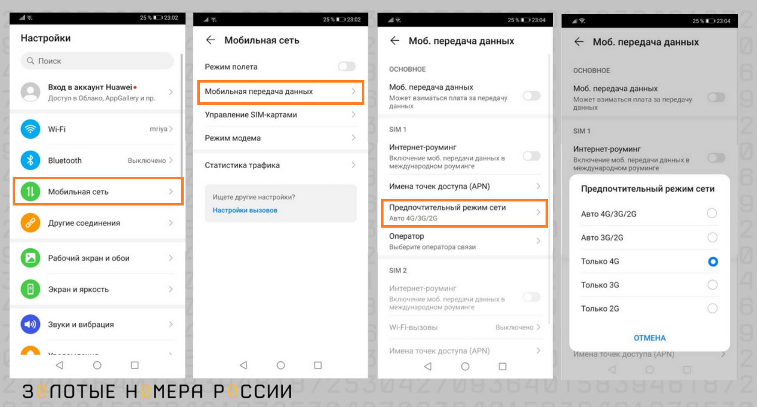 Как активировать 4G на смартфонах Huawei<br></p><p>