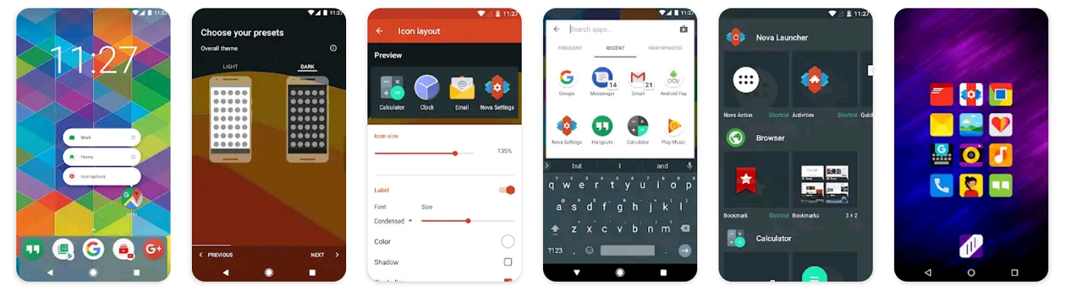 Приложение&nbsp;Nova Launcher