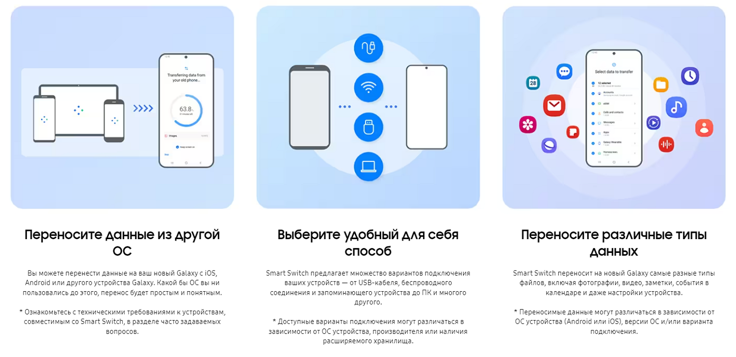 Восстановление через Smart Switch