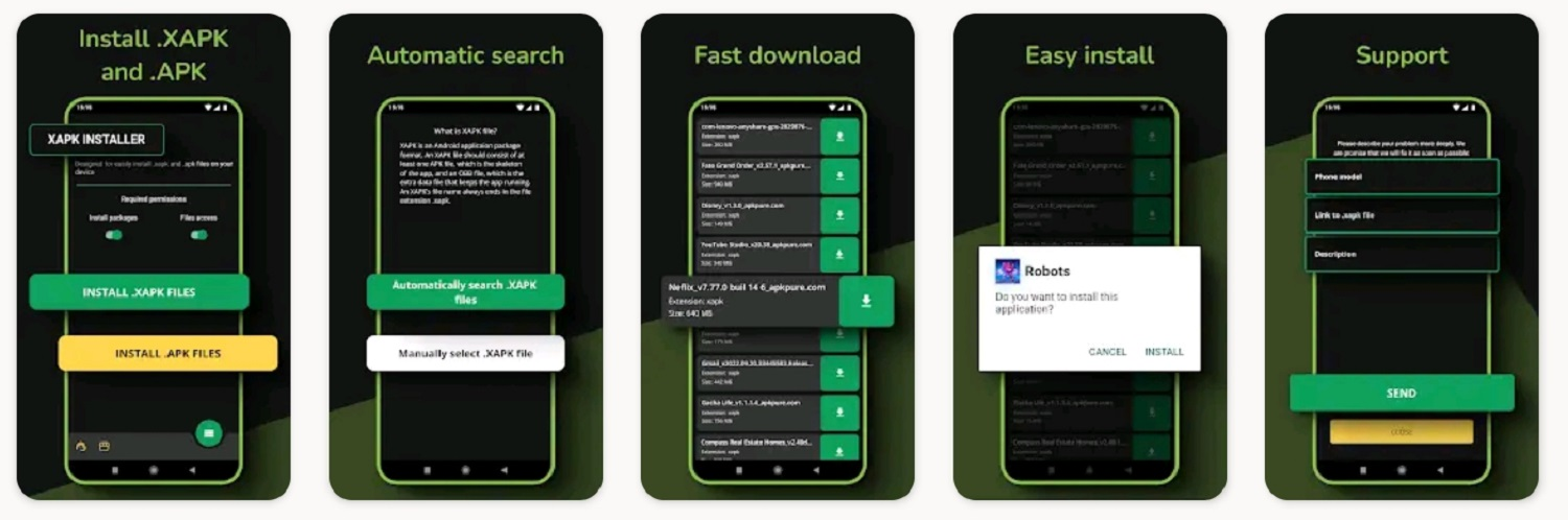 как установить xapk на андроид