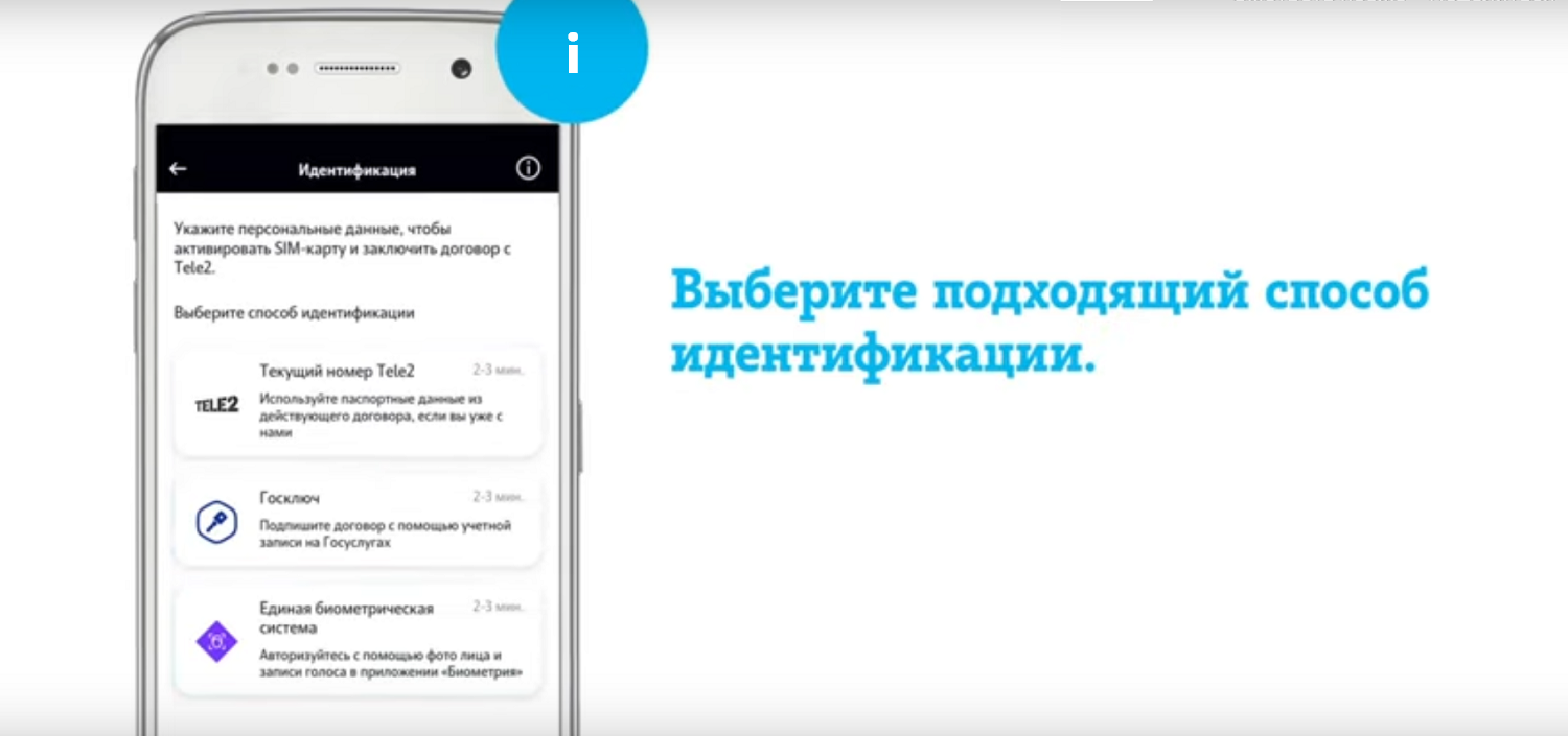 Саморегистрация сим-карты Tele2<br>