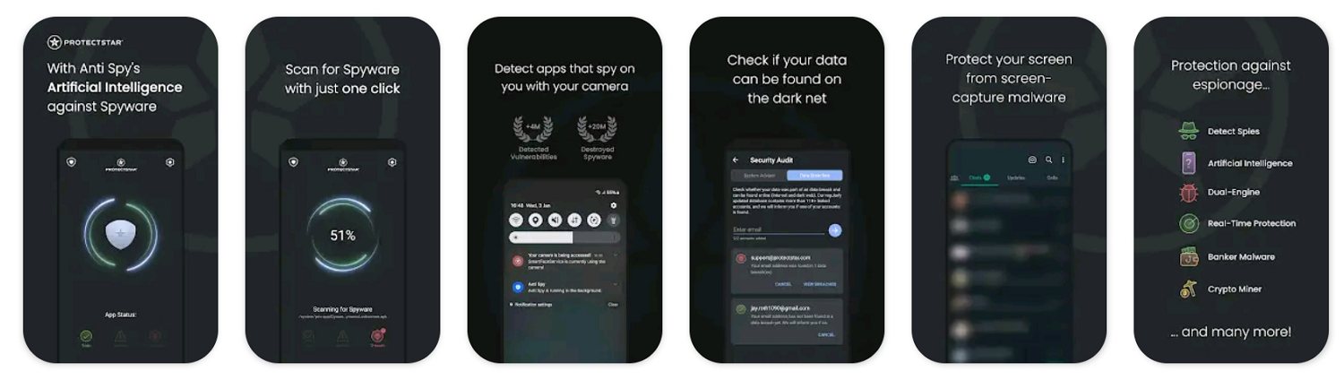 Приложение&nbsp;Anti Spy Detector для Android