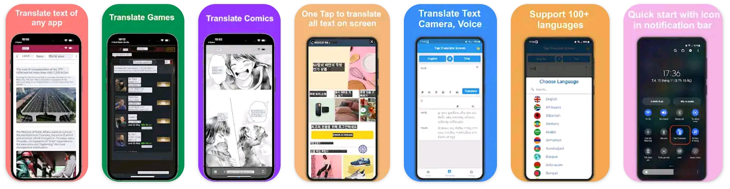 Tap to translate screen — перевод для геймеров
