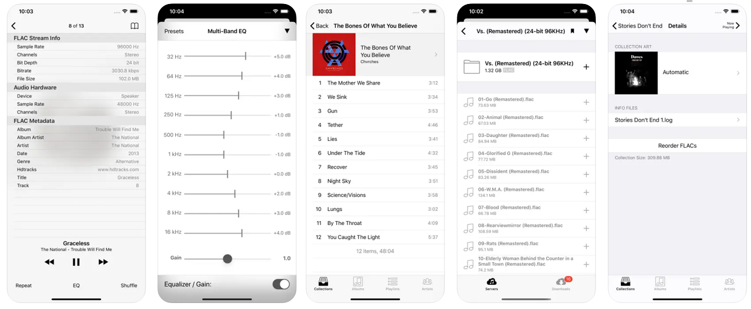 Приложение FLAC Player+