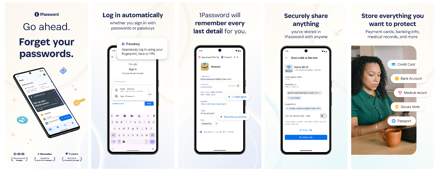 Приложение 1Password