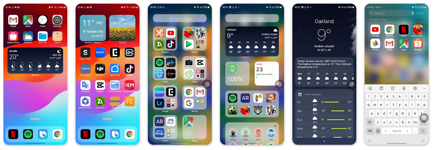 Приложение Launcher iOS 18
